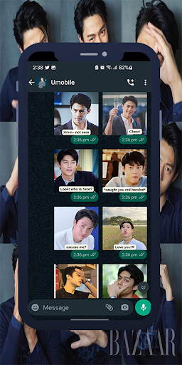 Android application Mark Prin WASticker screenshort