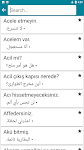 screenshot of Turkish - Arabic