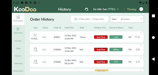 KooDoo Merchant Screen 2