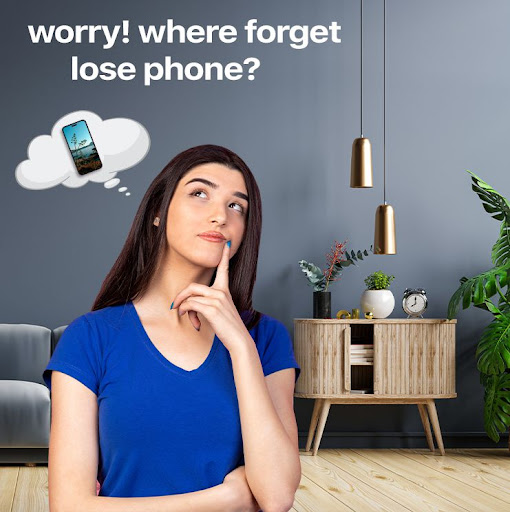 Android application Find My Phone By Clap, Whistle screenshort