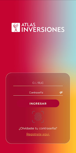 Android application Atlas Inversiones screenshort