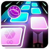 BTS vs EXO Tiles Hop : Kpop Battle icon