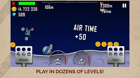Hill Climb Racing (MOD, Unlimited Money)Download  Free On Android 4