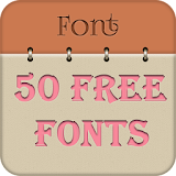 50 Fonts for Samsung Galaxy 1 icon