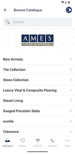 Android application Ames Mobile screenshort