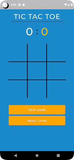 Android application Tic Tac Toe:2 player XOXO Game screenshort