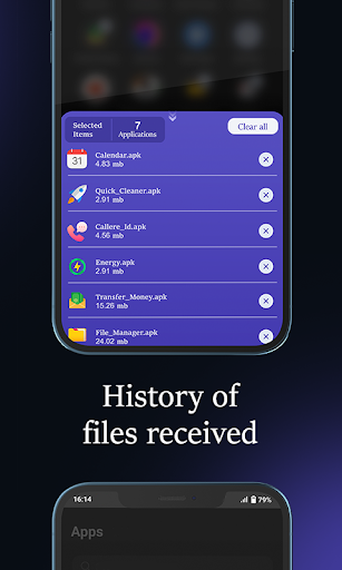 Screenshot of Bluetooth APK / App Sender