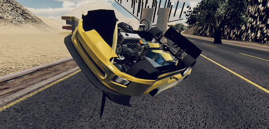 Car Crash Simulator : Desert