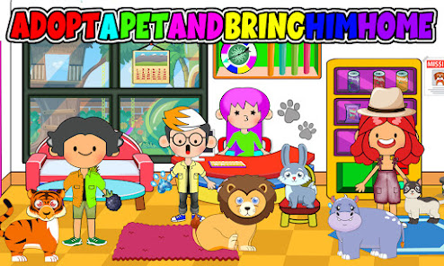 My Animal Shelter Pretend Town 0.3 APK + Mod (Unlimited money) untuk android