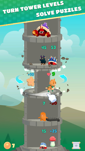 Cats & Towers: Merge Puzzle 3D Screen 2