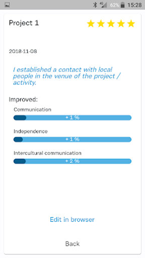 Android application Inex Improve screenshort