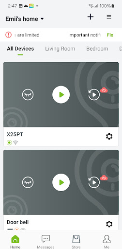 My Uniden+ Screen 3