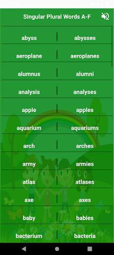 English Singular Plural 2023