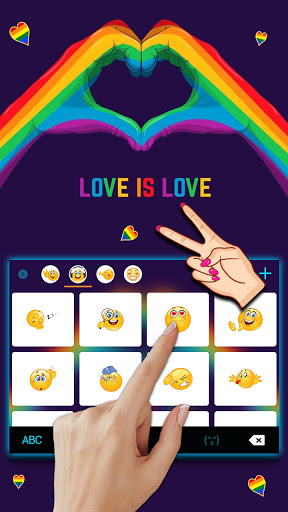 Love Is Love Keyboard Backgrou Screen 3