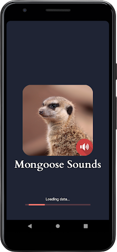 Android application Mongoose Sounds screenshort