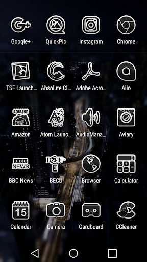 Raid v3 White Icon Pack
