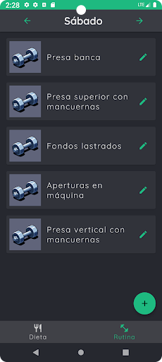MyRoutine Screen 3