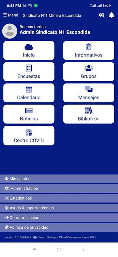 Sindicato N°1 Minera Escondida Screen 3