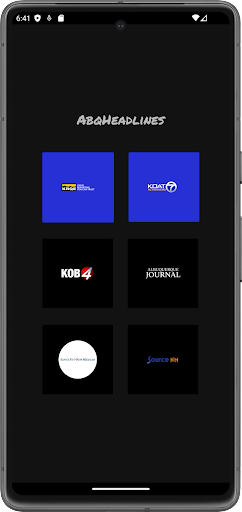 ABQHeadlines Screen 2