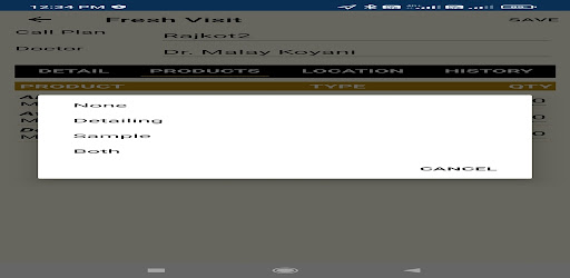 Sfalive Screen 2