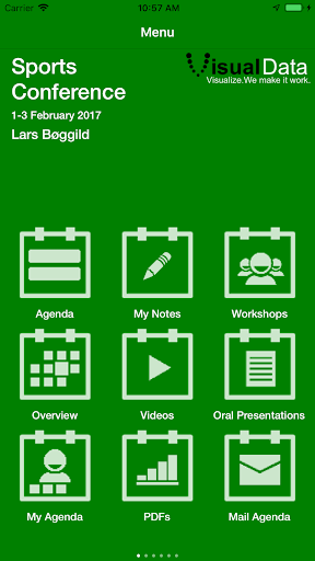 Android application My Conference screenshort
