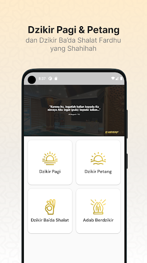 Android application Dzikir Pagi Petang by Hafayu screenshort
