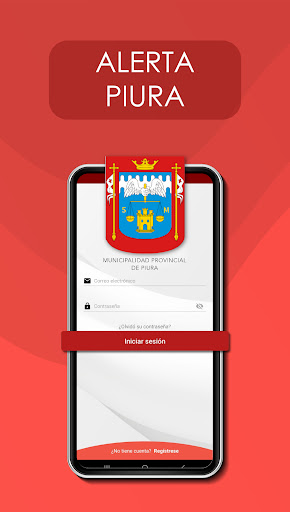 Android application Alerta Piura screenshort