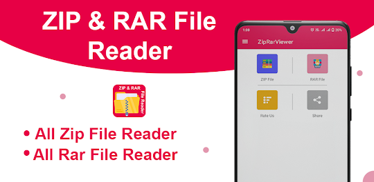 Zip File Reader - Zip & Unzip