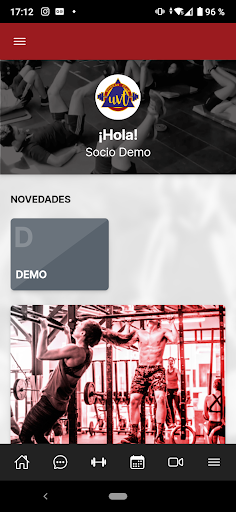 UVT Fitness Club Screen 2