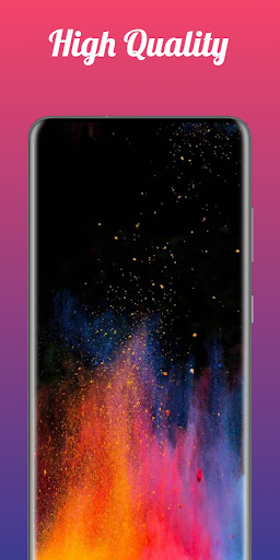 Android application Amoled 4K Wallpapers screenshort