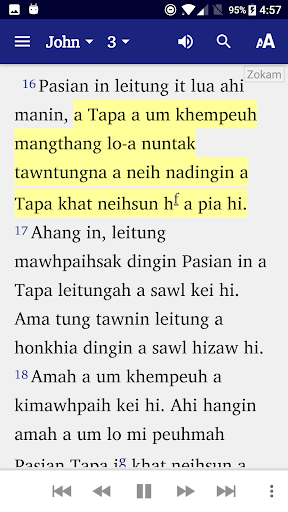 Android application Zokam International Version screenshort