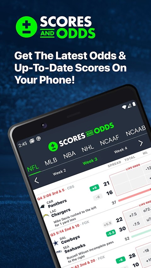 Scores And Odds Sports Bettingのおすすめ画像1