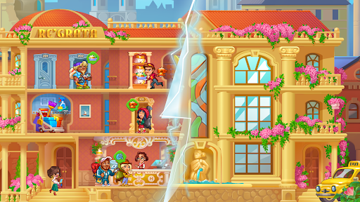 Grand Hotel Mania APK (MOD Unlimited Coins & Crystals) poster-2
