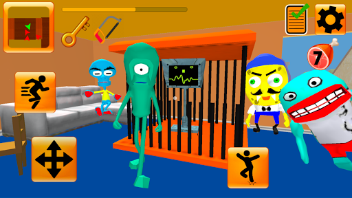 Plankton Gang. Sponge Neighbor Screen 2