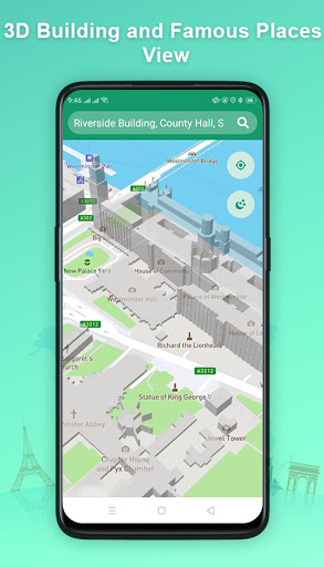 Android application Live Satellite Earth View Maps screenshort
