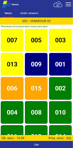 Android application CHMobBRS screenshort