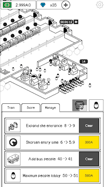 #3. Train Tycoon (Android) By: HStudio