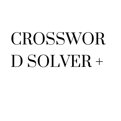 Crossword Solver +