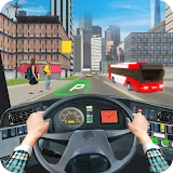 Modern School Bus Driving Game icon