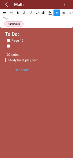 Everything Notes Screen 3