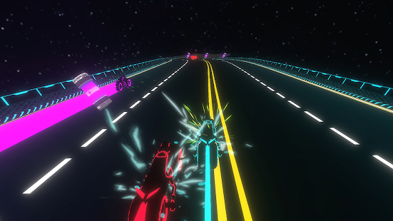 Neon Race - Light Bike Race Screenshot