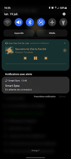 Android application Avec Des Cris De Joie screenshort