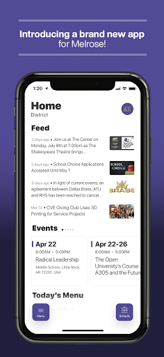Android application Melrose Area Public Schools MN screenshort