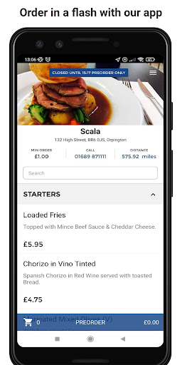 Android application Scala screenshort