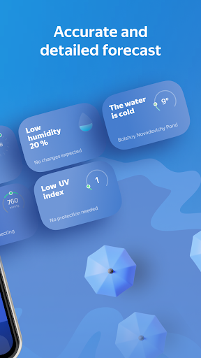 Yandex Weather & Rain Radar - Weather - apps