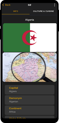 GeoQuest: Culture and Cuisines Screen 3