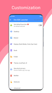 One S20 Launcher MOD APK (Premium Unlocked) 7