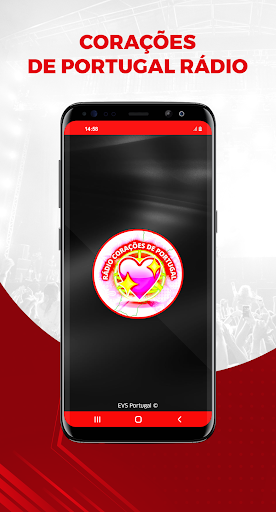 Android application Coracoes de Portugal Radio screenshort