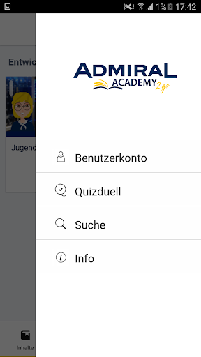 ADMIRAL Academy2go Screen 2