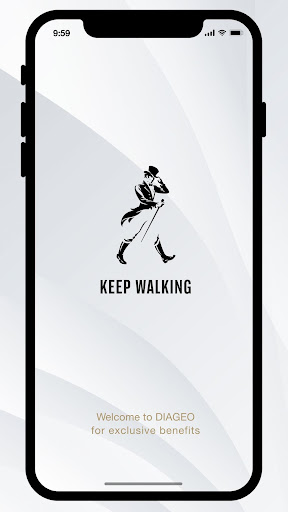 Android application Keep Walking screenshort